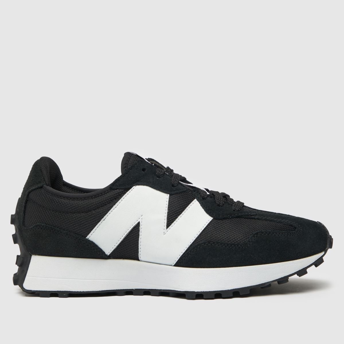 New Balance 327 cipők fekete és fehér színben