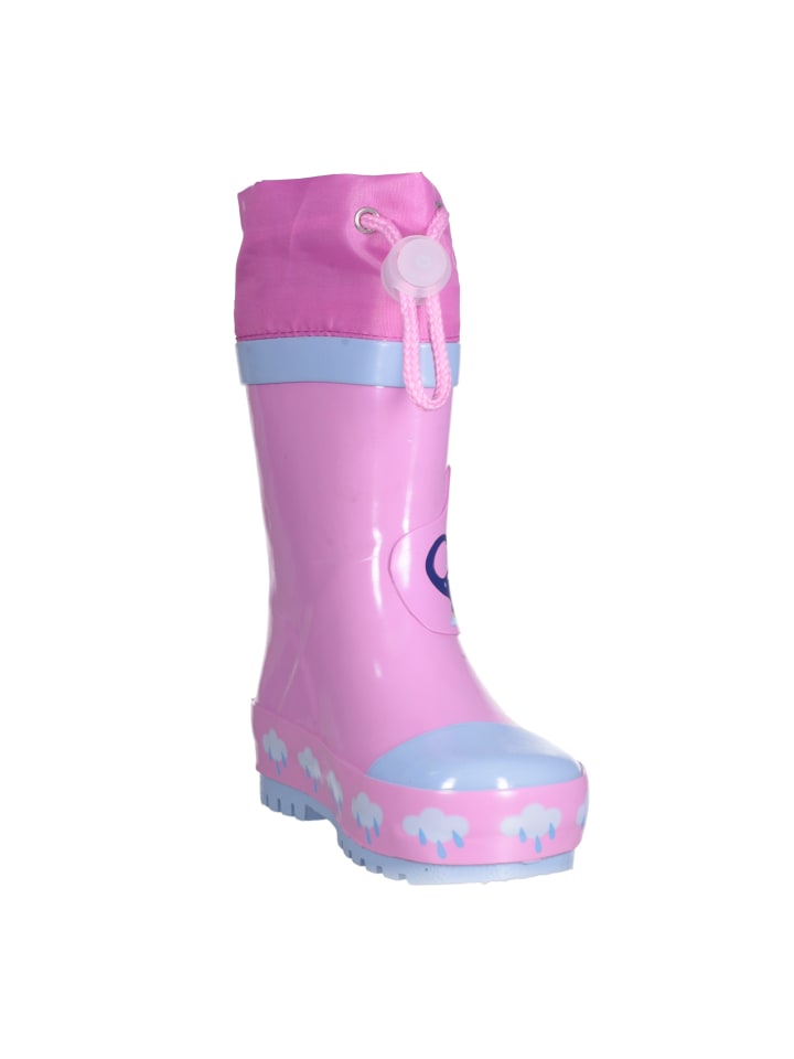 Playshoes Gummistiefel Maus & Elefant in Rosa günstig kaufen
