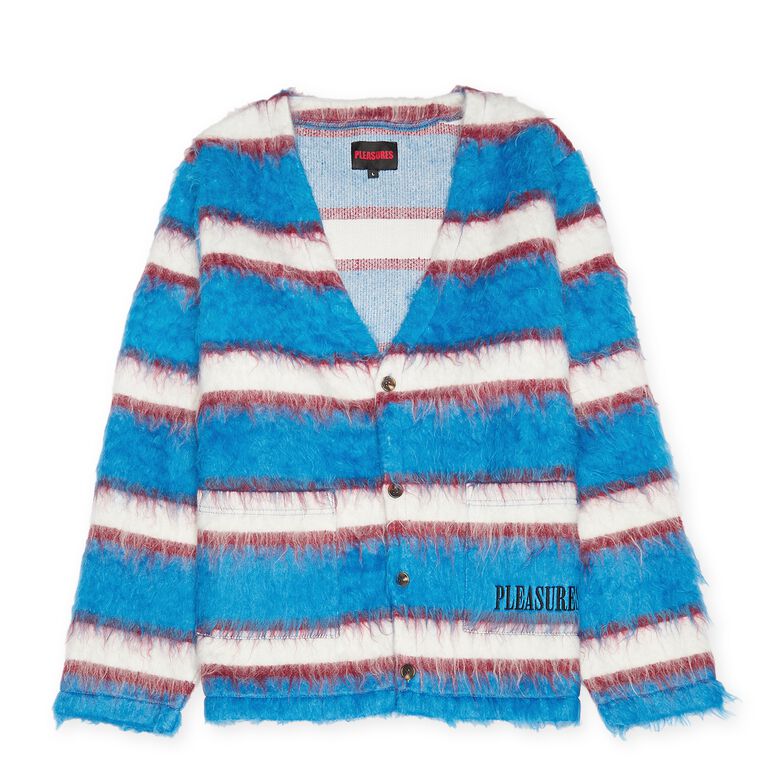 Pleasures Stack Cardigan Blue