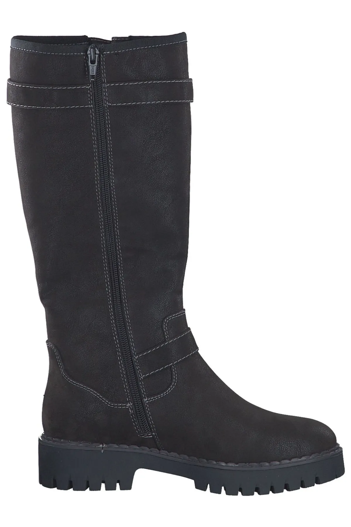 s.Oliver  Stiefel - Schwarz - Flacher Absatz