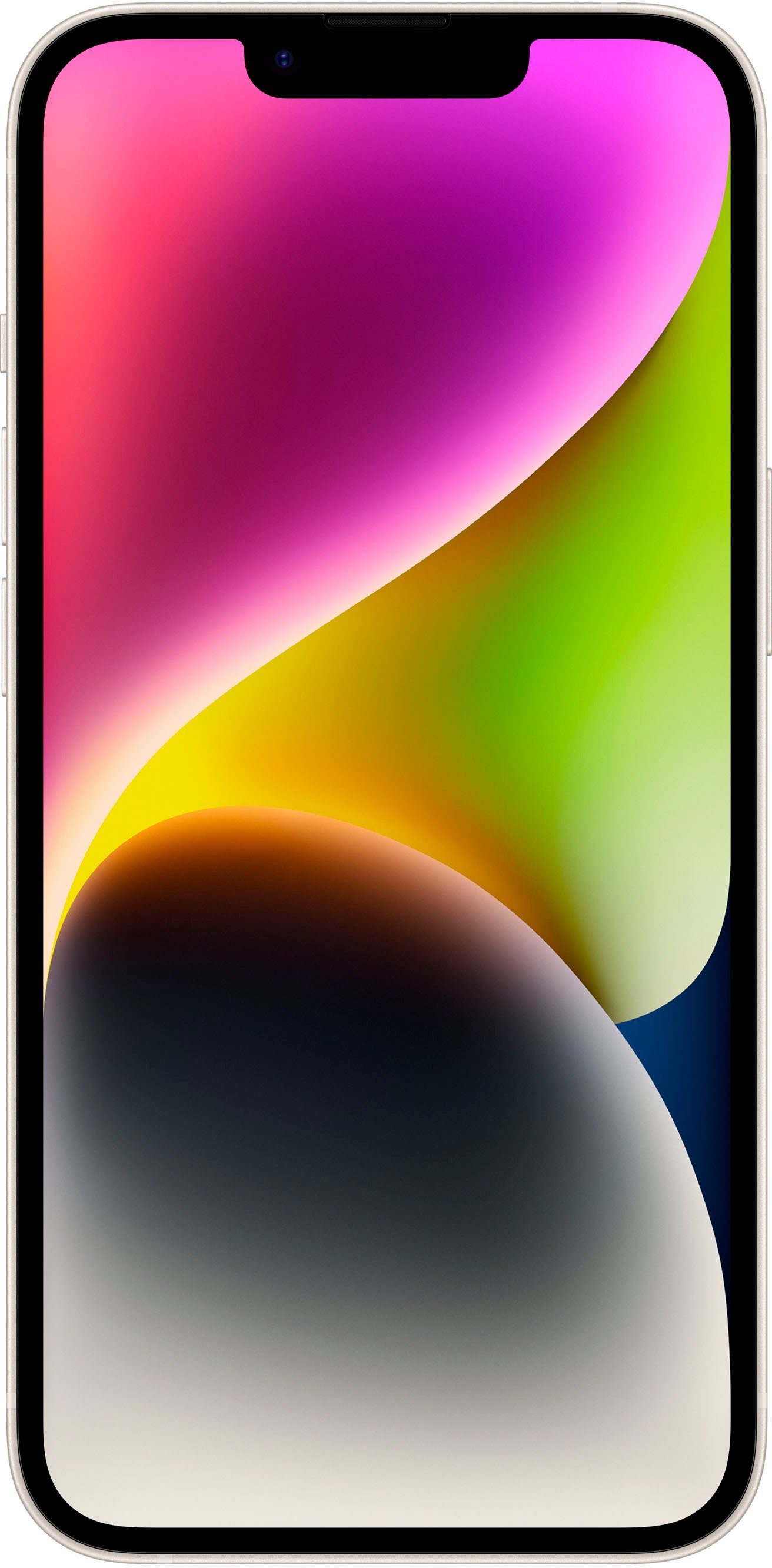 Apple iPhone 14 256GB Smartphone (15,4 cm/6,1 Zoll, 256 GB Speicherplatz, 12 MP Kamera)