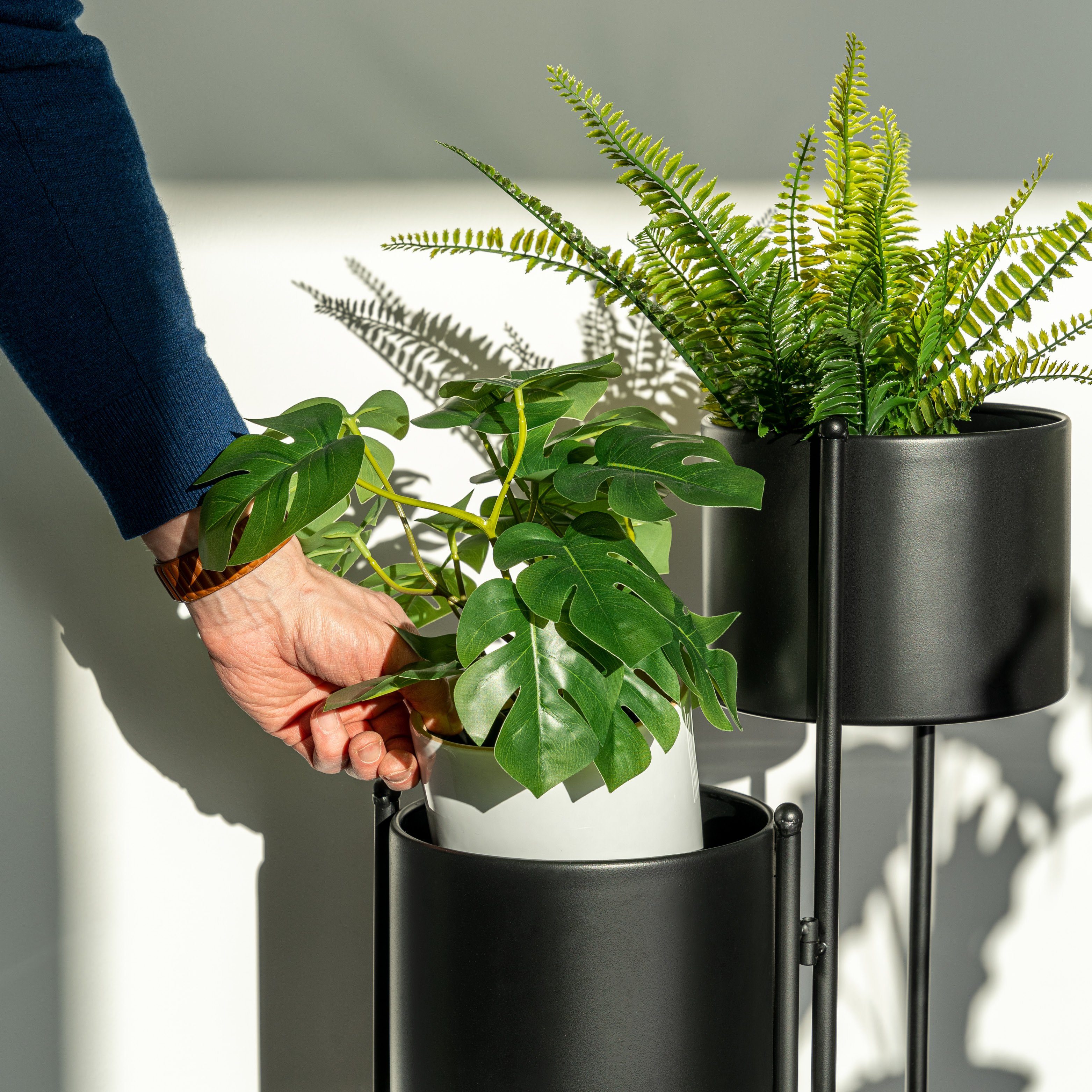 bremermann Blumenständer bremermann Blumentreppe, Pflanzenständer, Blumenständer aus Metall in