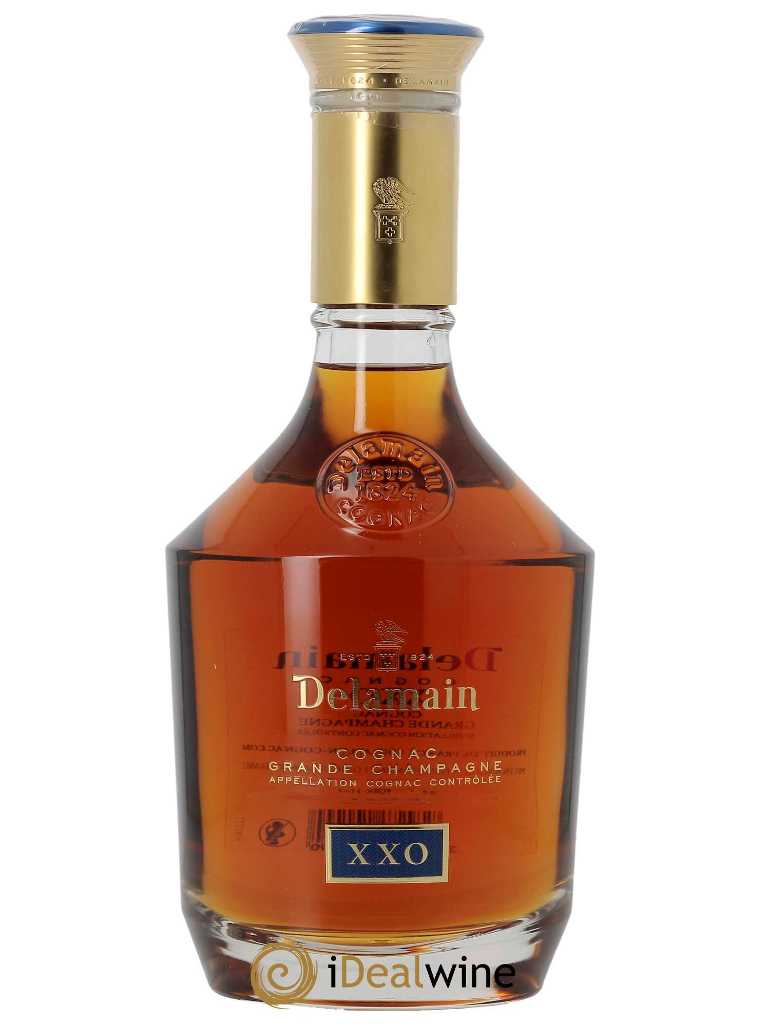 Cognac Delamain Grande Champagne Carafe XXO (70cl)  - Lot de 1 Bouteille