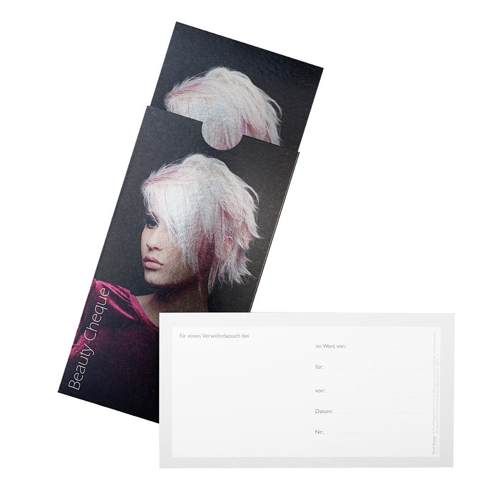Trend-Design Beauty Cheque 20 Stück