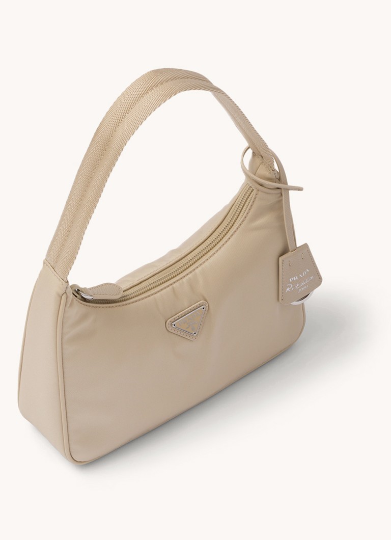 Sac bandoulière Prada Re-Nylon Réédition 2000 Mini avec logo