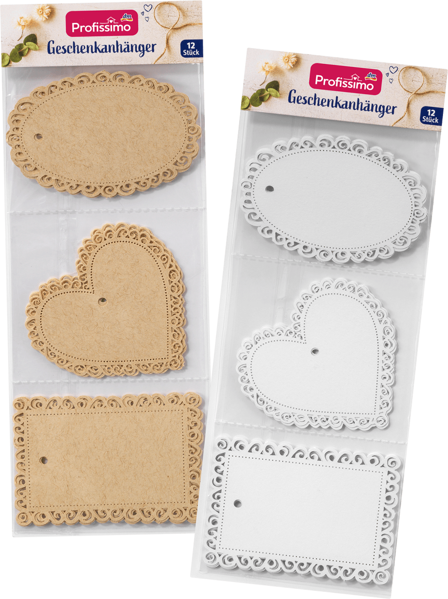 Geschenkanhänger \Bordürenrand\