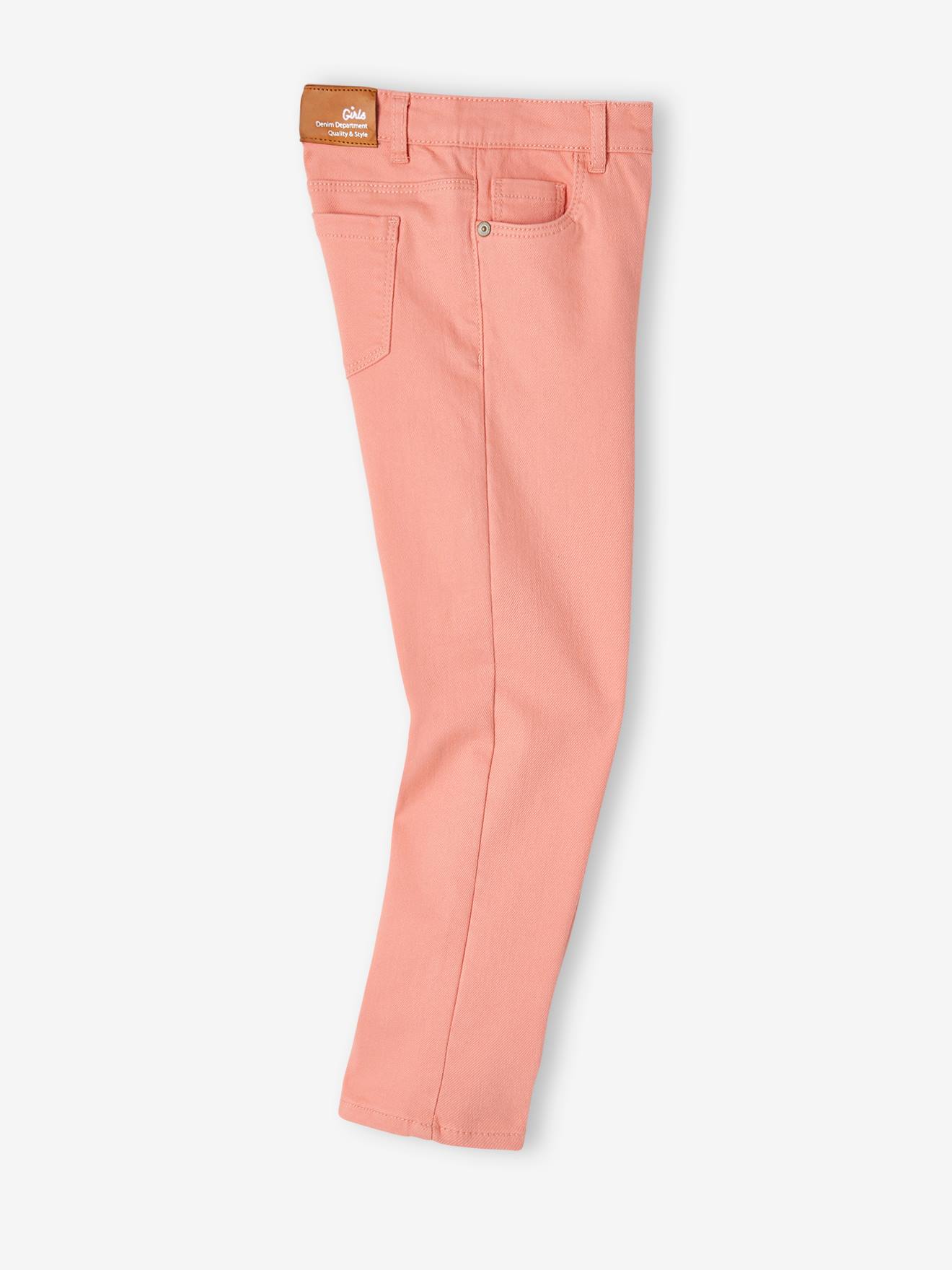 Pantalon Mom fit MorphologiK Fin fille vert sapin