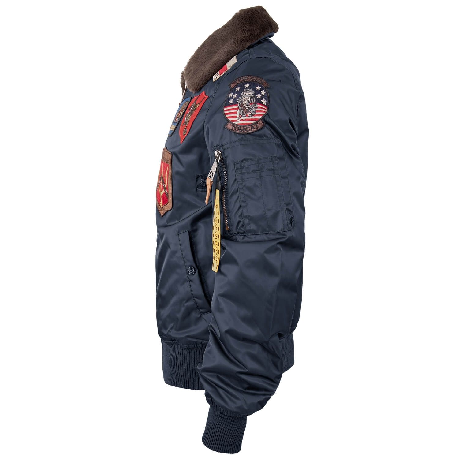Fliegerjacke B-15 mit Patches