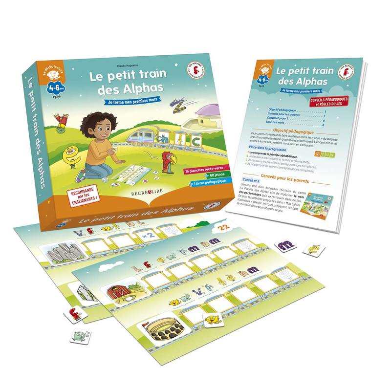 Livre Le petit train des Alphas - Récréalire