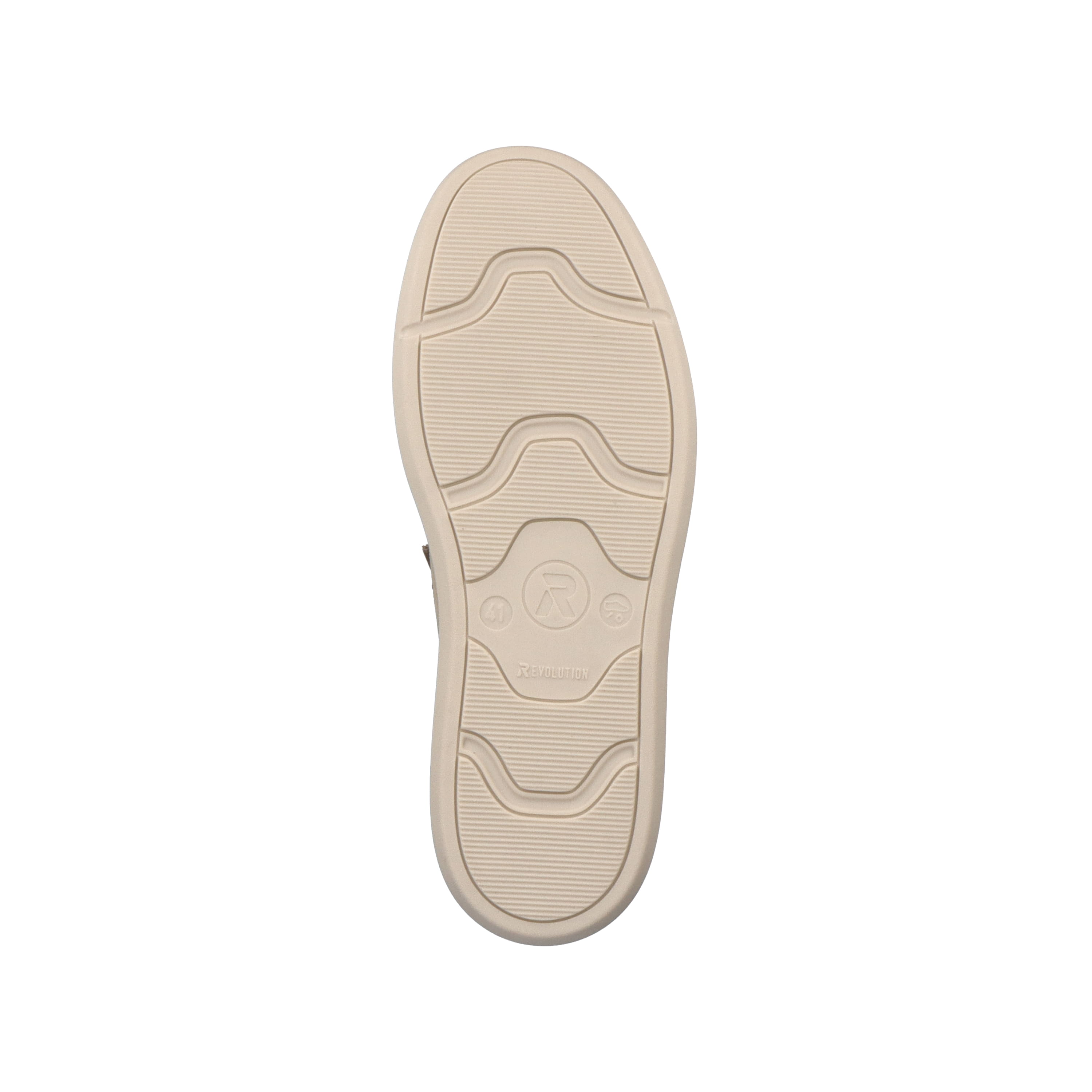 Rieker Herren Slipper cream beige