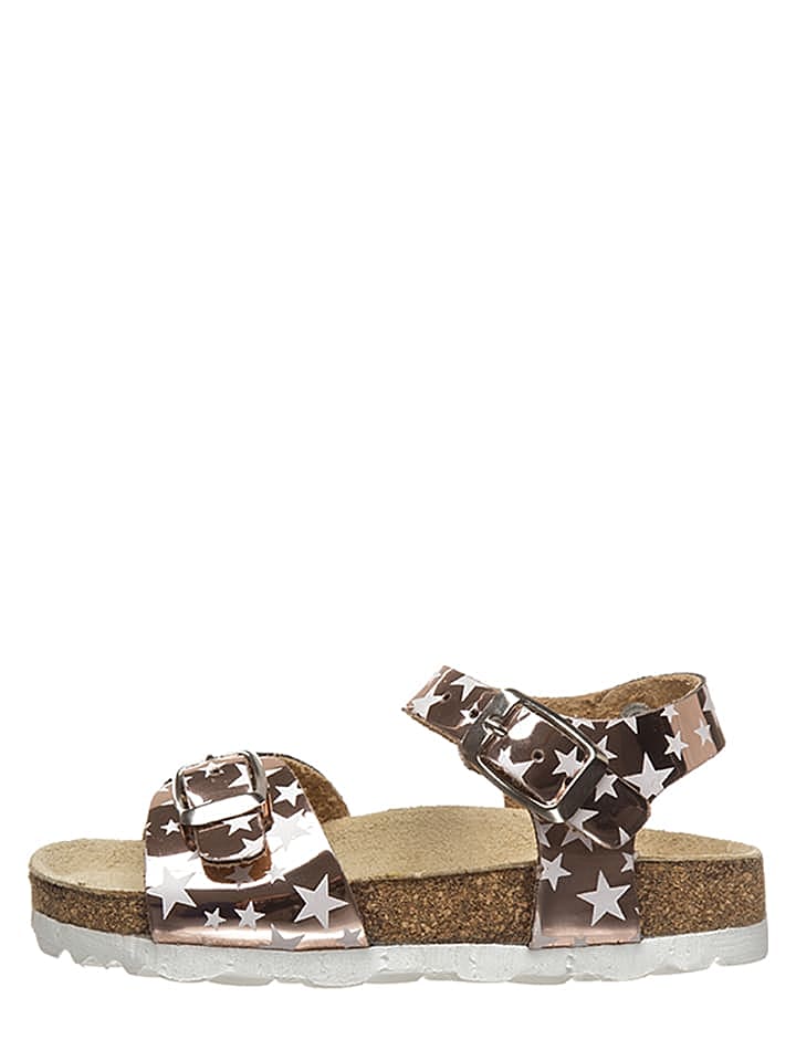 BIO PINGÜIN Sandalen in Bronze/ Weiß günstig kaufen 32