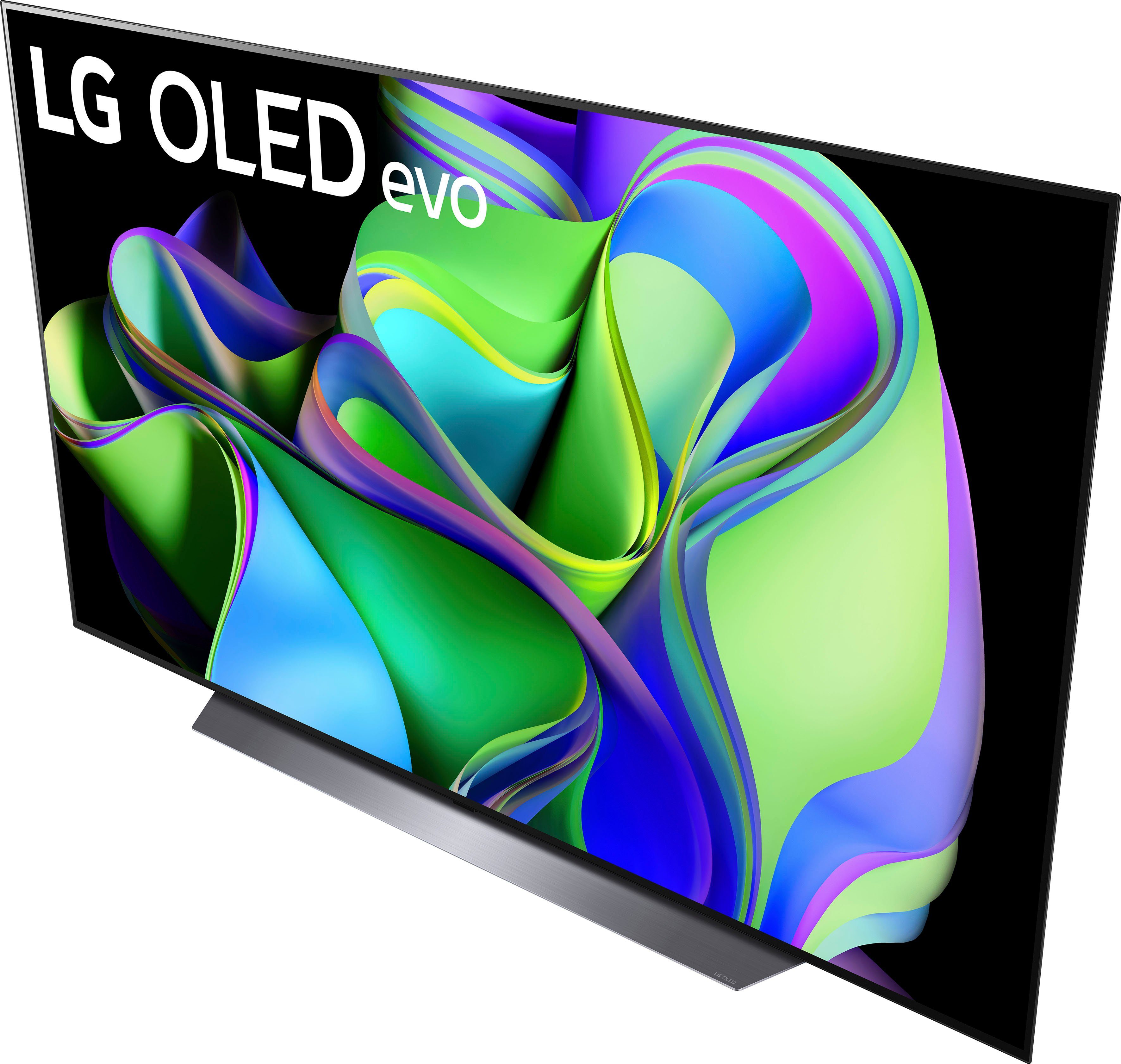 LG OLED83C37LA OLED-Fernseher (210 cm/83 Zoll, 4K Ultra HD, Smart-TV, OLED evo, bis zu 120 Hz, α9 Gen6 4K AI-Prozessor, Twin Triple Tuner)