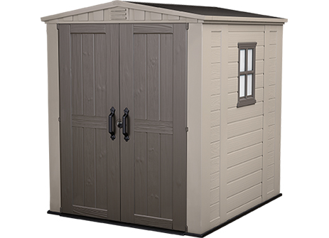 Keter Factor 6x6 Schuppen Gerätehaus Gartenhütte