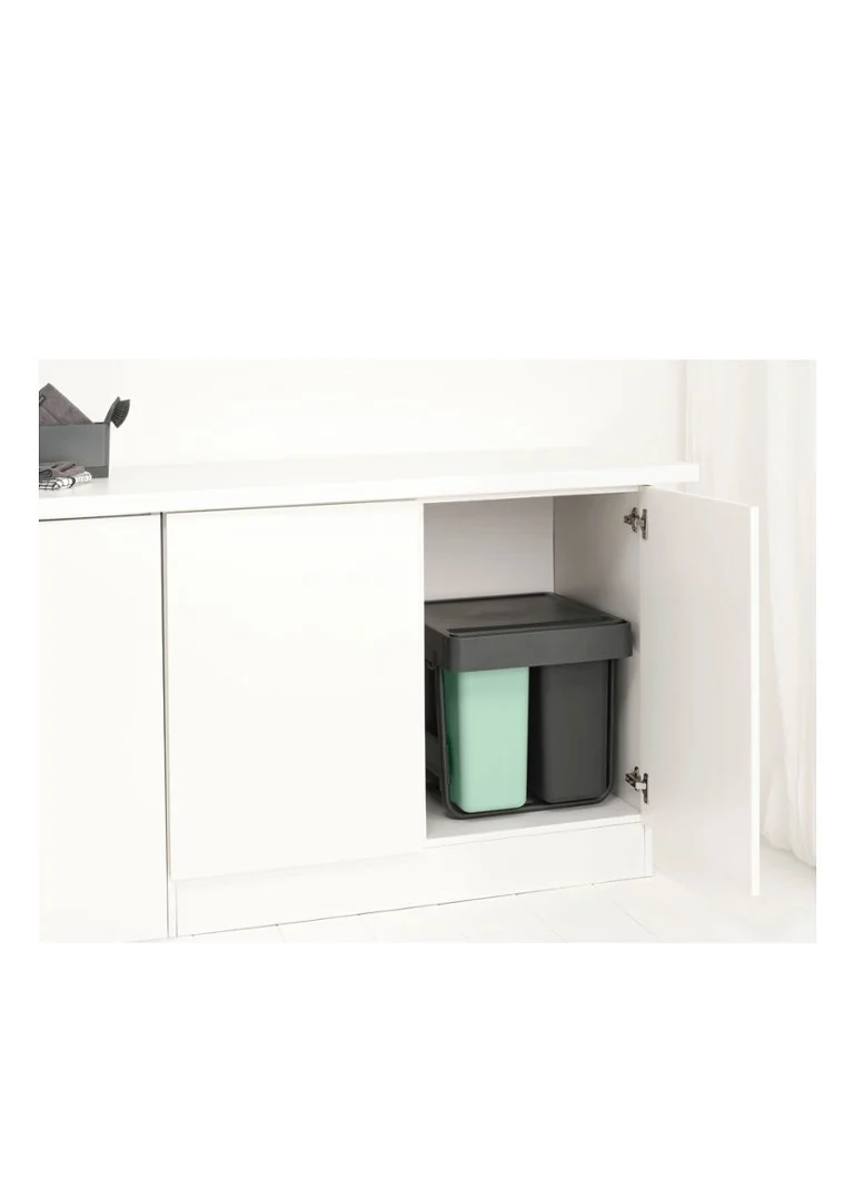 Pattumiera integrata Brabantia Sort & Go 10 + 10 + 20 litri