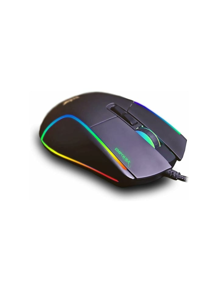 Inca Inca IMG-GT16 PRO Optisch Gaming Maus 6400 DPI RGB-Logo-Effekt in schwarz günstig kaufen onesize