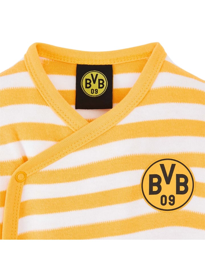 BVB BVB Babybody mit Logo 2er Set in gelb, weiß günstig kaufen