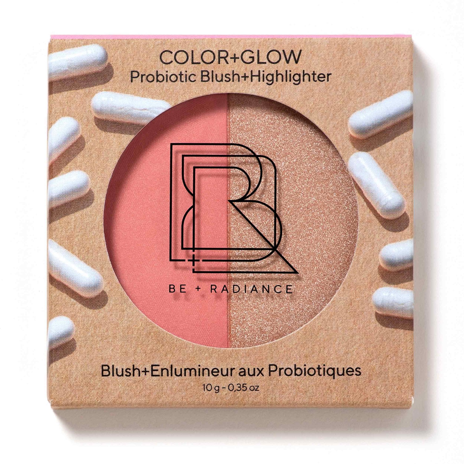 BE + Radiance COLOR+GLOW Fard+Illuminante con Probiotici n. 02