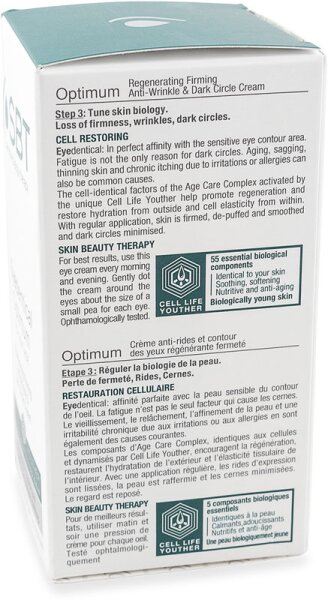 SBT Eyedentical Optimum Regenerating Firming Anti Wrinkle & Dark Circle Augencreme