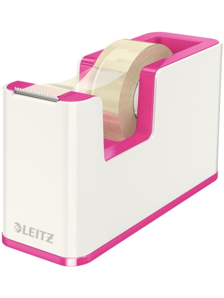 Leitz Klebebandabroller Wow Duo Colour 18mmx10m pink metallic günstig kaufen onesize