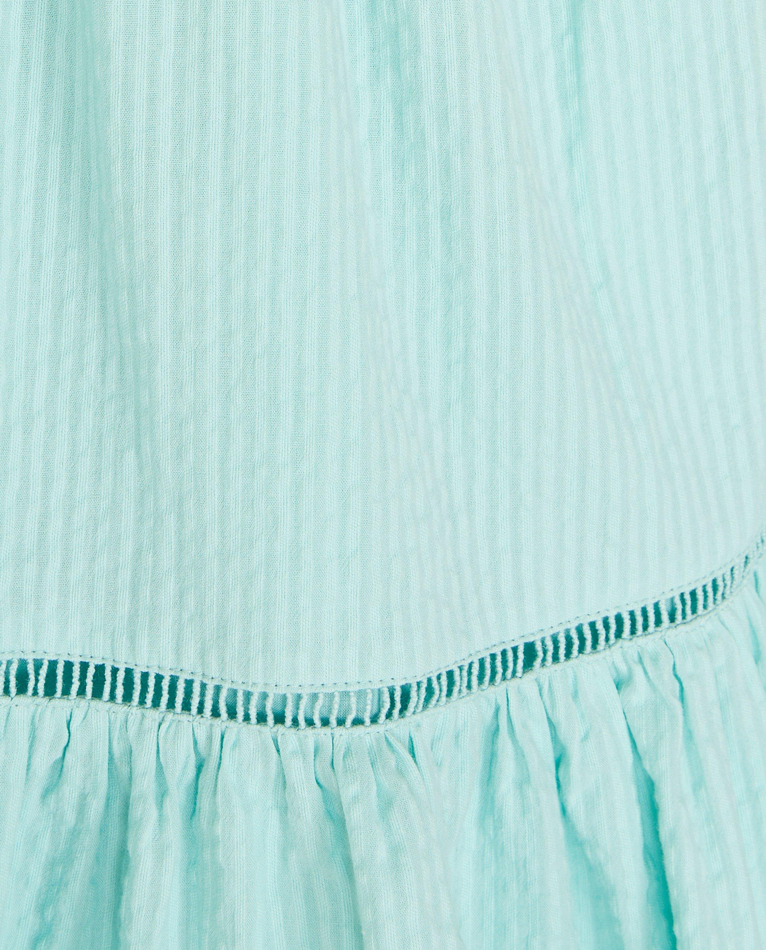 Rochie verde Milla Star cu dungi, albastru deschis de petrecere
