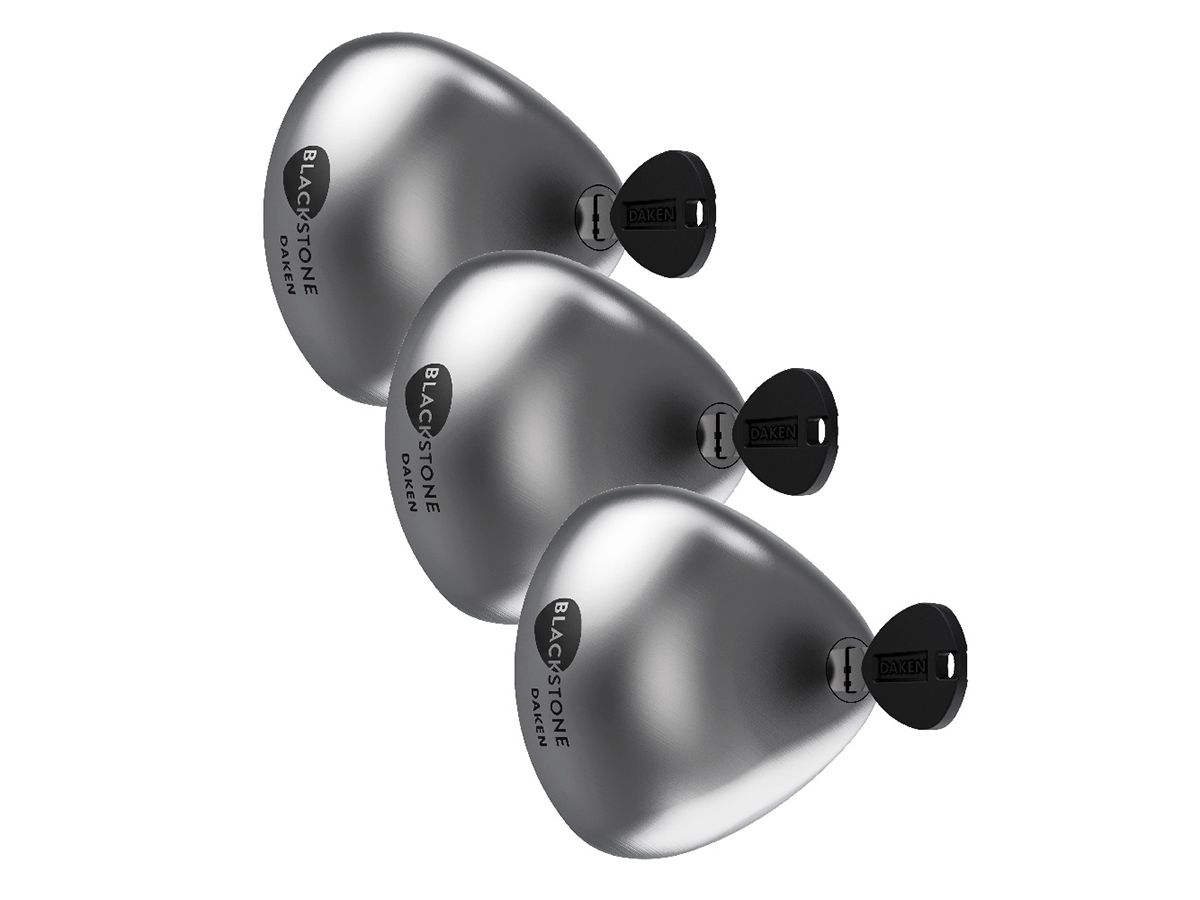 Blackstone Silver COMBO Set von 2 Van-Schlösser