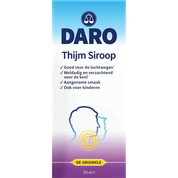 Xarope de Tomilho Daro 200ml
