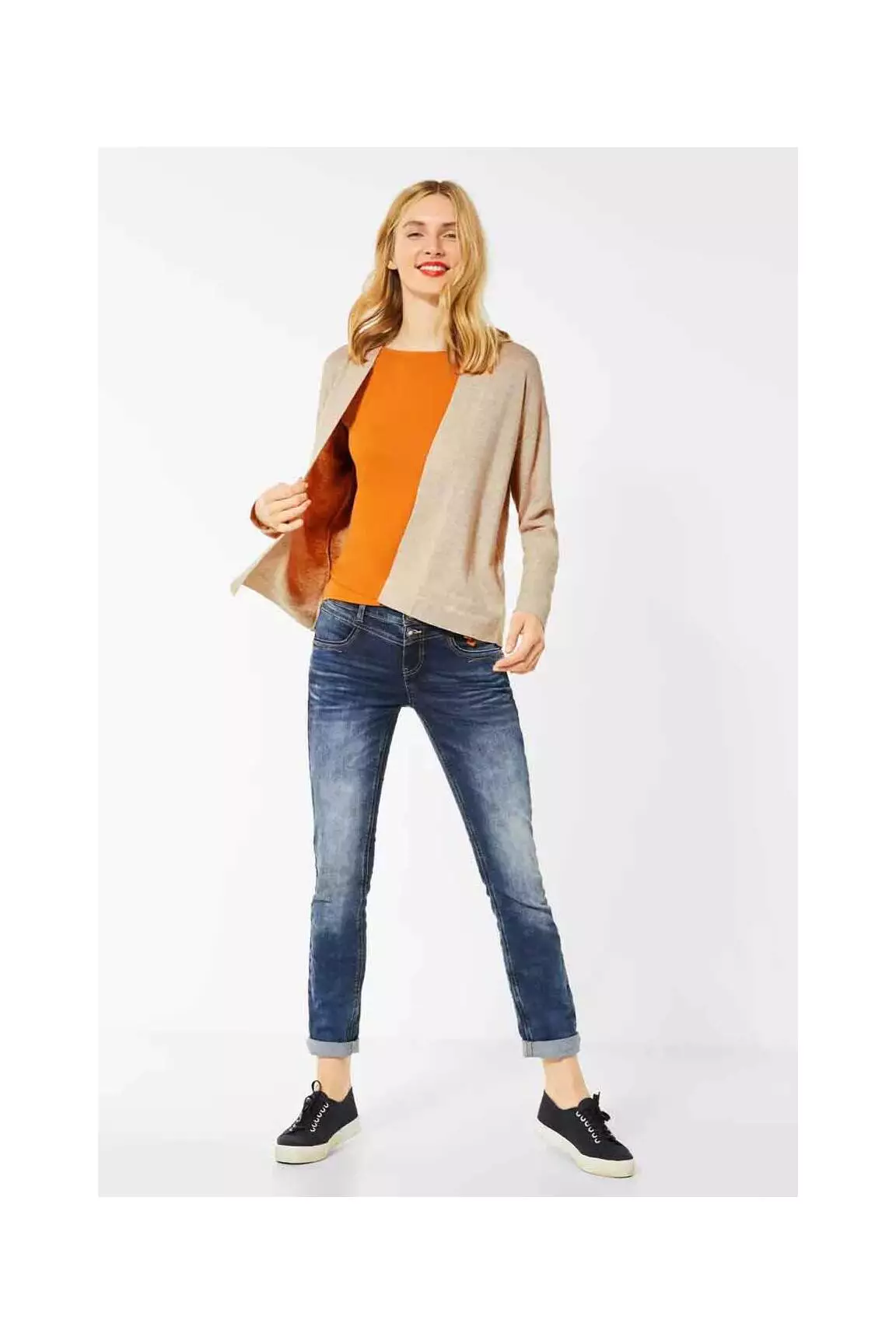 Street One Fine Maille Femme couleur beige
