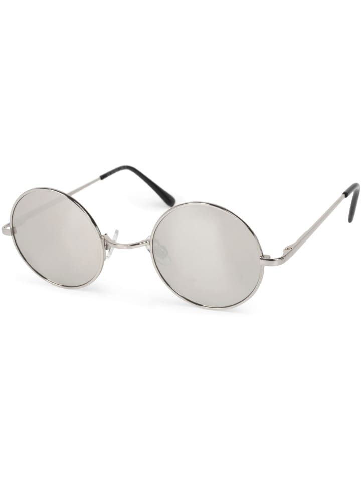 styleBREAKER Sonnenbrille in Silber / Silber verspiegelt günstig kaufen onesize