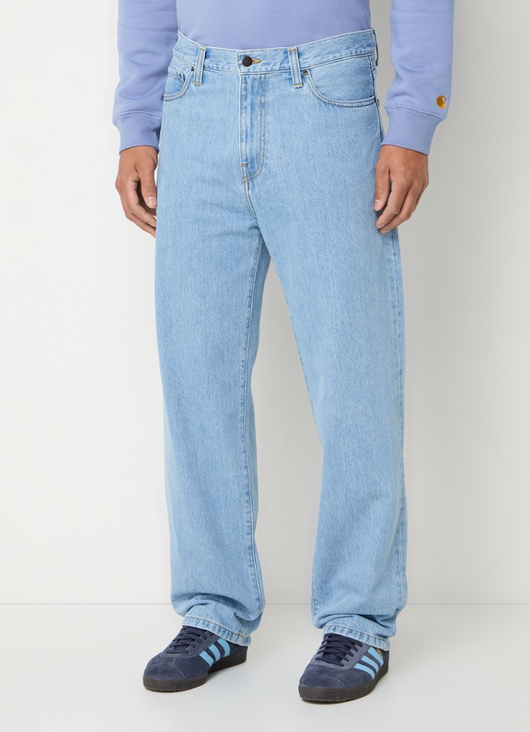 Jeans Carhartt WIP Aaron a gamba dritta con tasche laterali