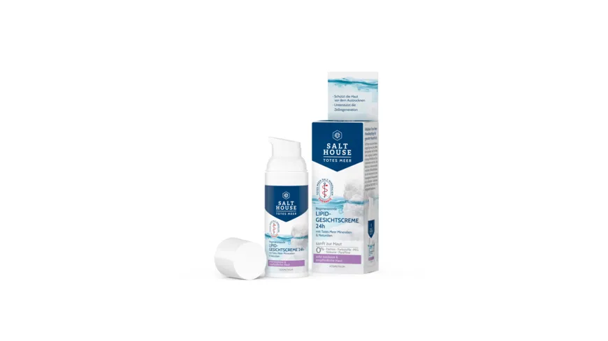 SALTHOUSE Totes Meer Therapie Lipid-Gesichtscreme 24h 50 ml