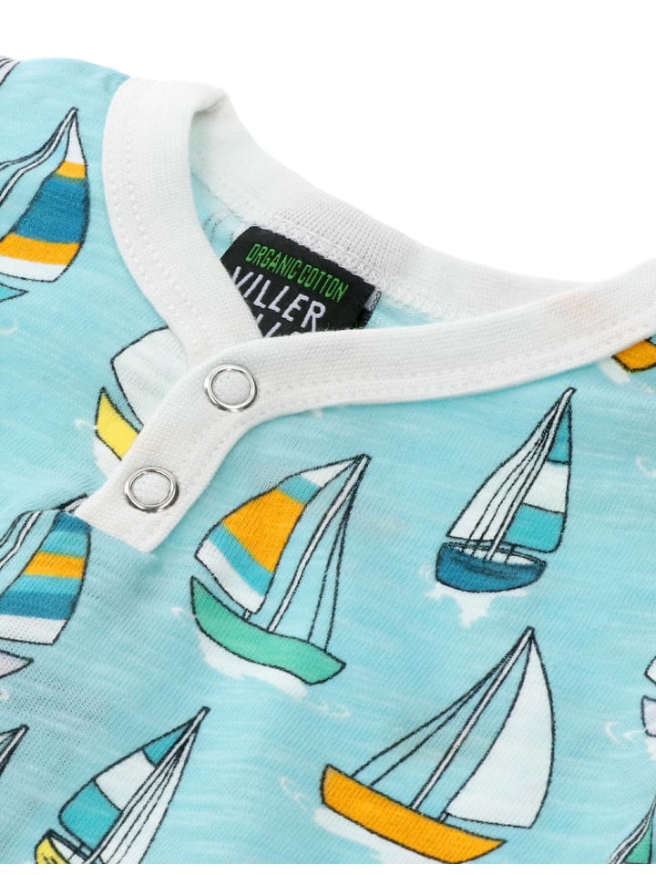 Villervalla Strampler Sailboat in blau günstig kaufen 62