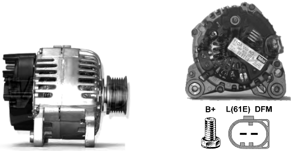 FRIESEN Lichtmaschine Audi, Seat, Skoda, VW 9045330 - ATU