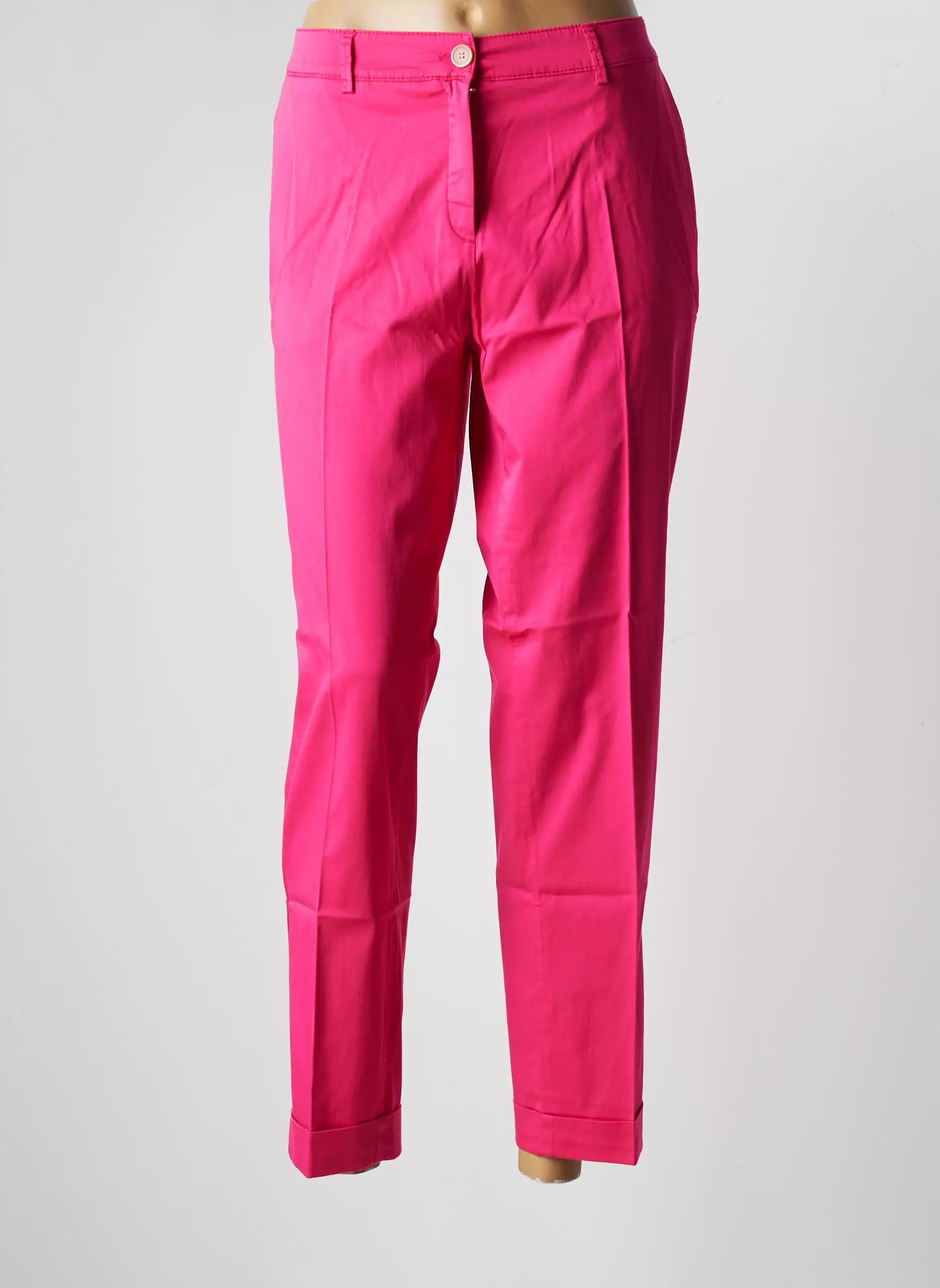 Brax Pantalons Slim Femme couleur rose