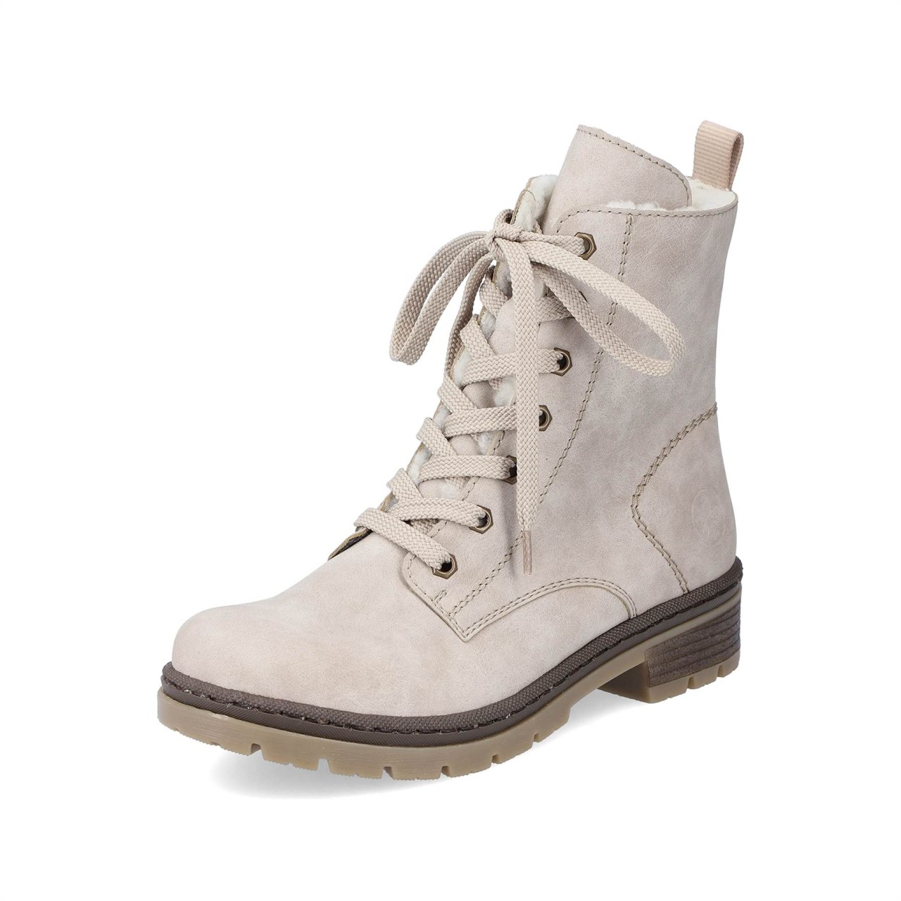 RIEKER Winterstiefel taupe HWK Damen Stiefel