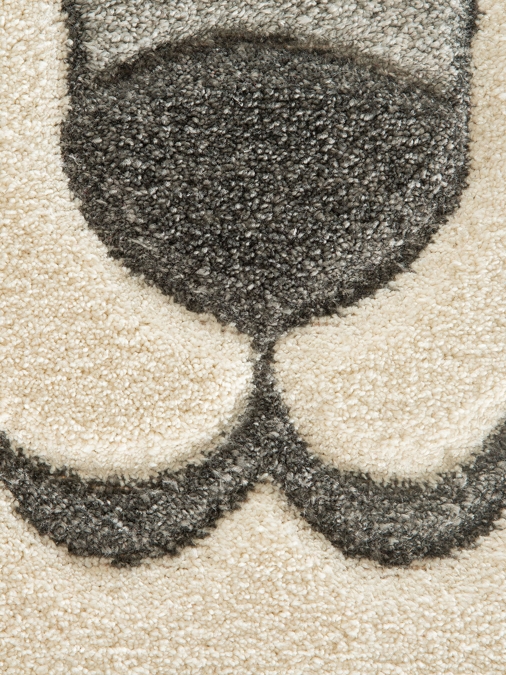 Todd Kinder-Teppich, Grau/Beige