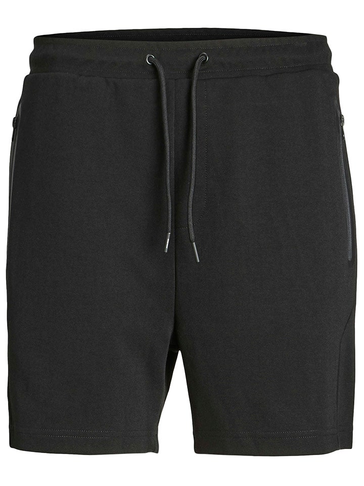 Jack & Jones Sweatshorts in Schwarz günstig kaufen