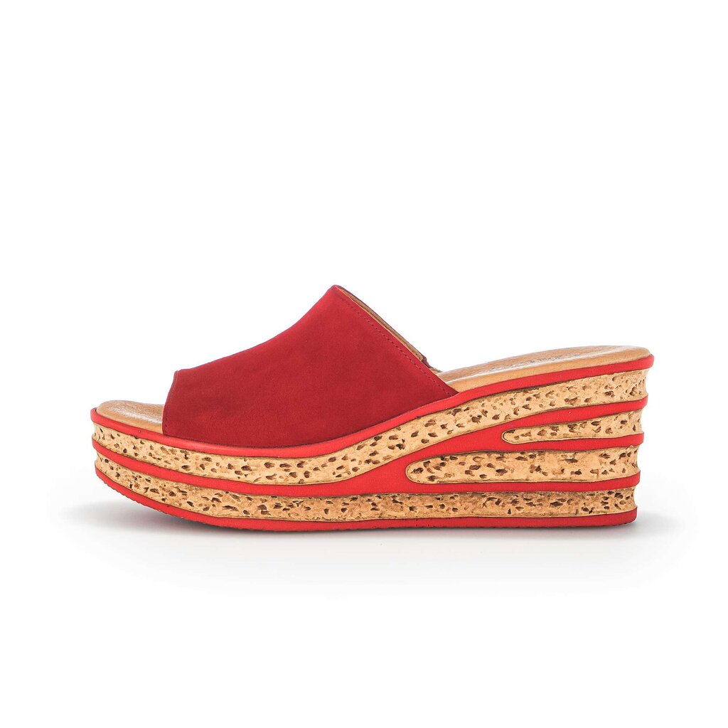 Gabor fashion Pantolette rot