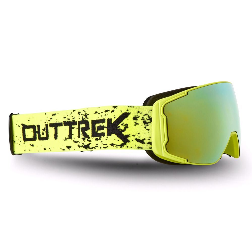 Outtrek Gelbes Spiegelglas Kinder Skibrille