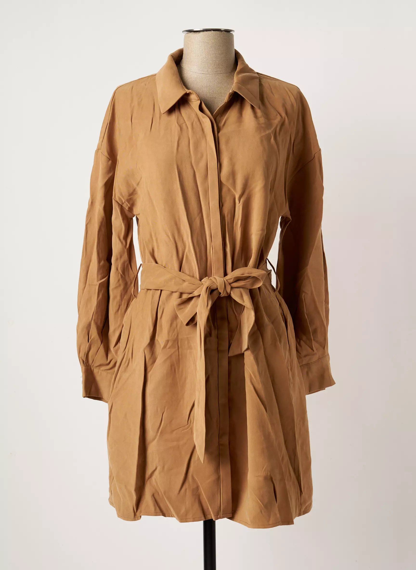 Artlove Robes Courtes Femme couleur marron