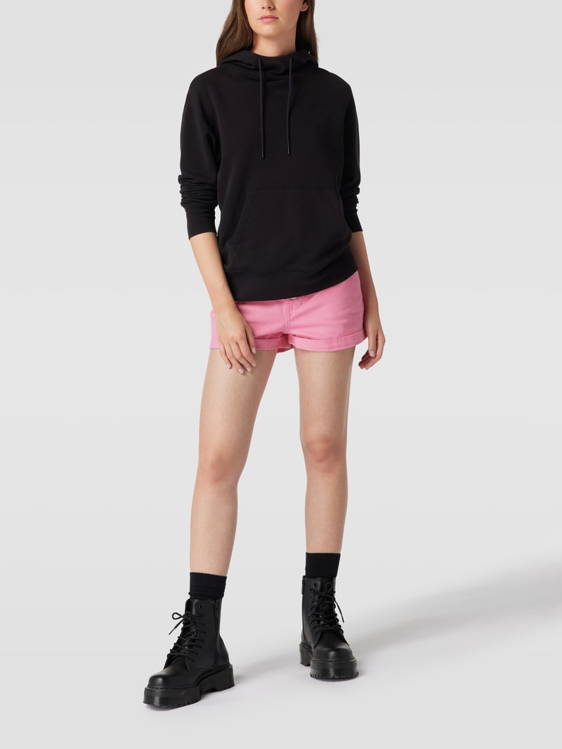 Shorts mit elastischem Bund in pink