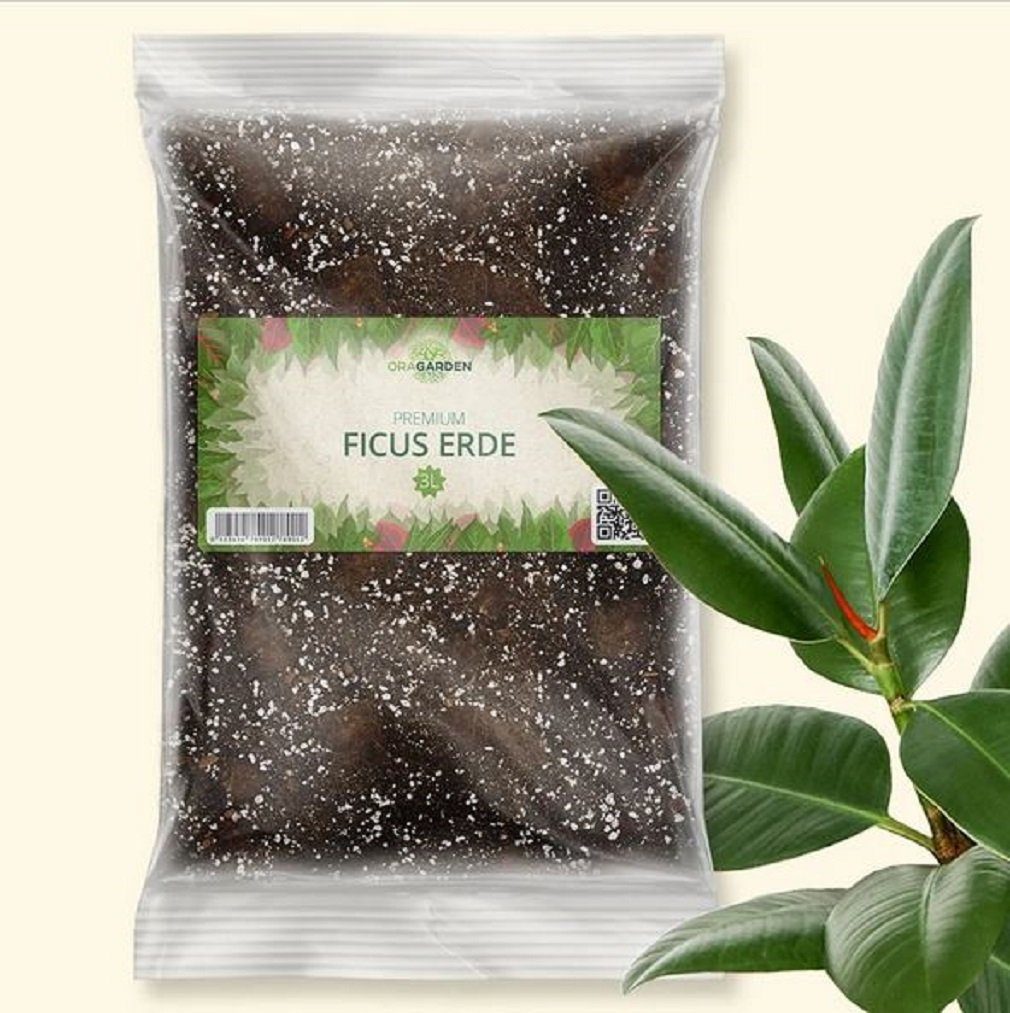 OraGarden Spezialerde Premium Ficus-Erde, klimafreundlich, torffrei