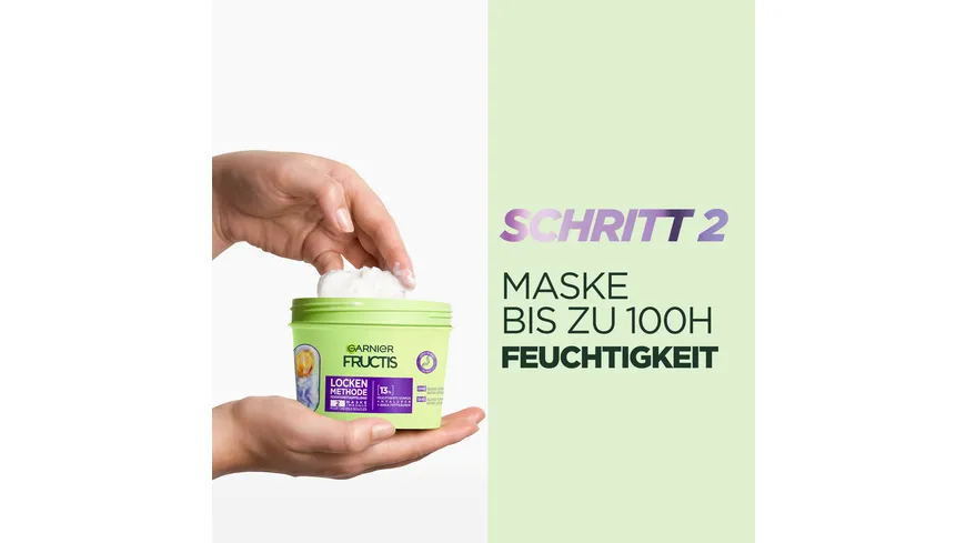 Garnier Fructis Locken Methode Maske 370 ml