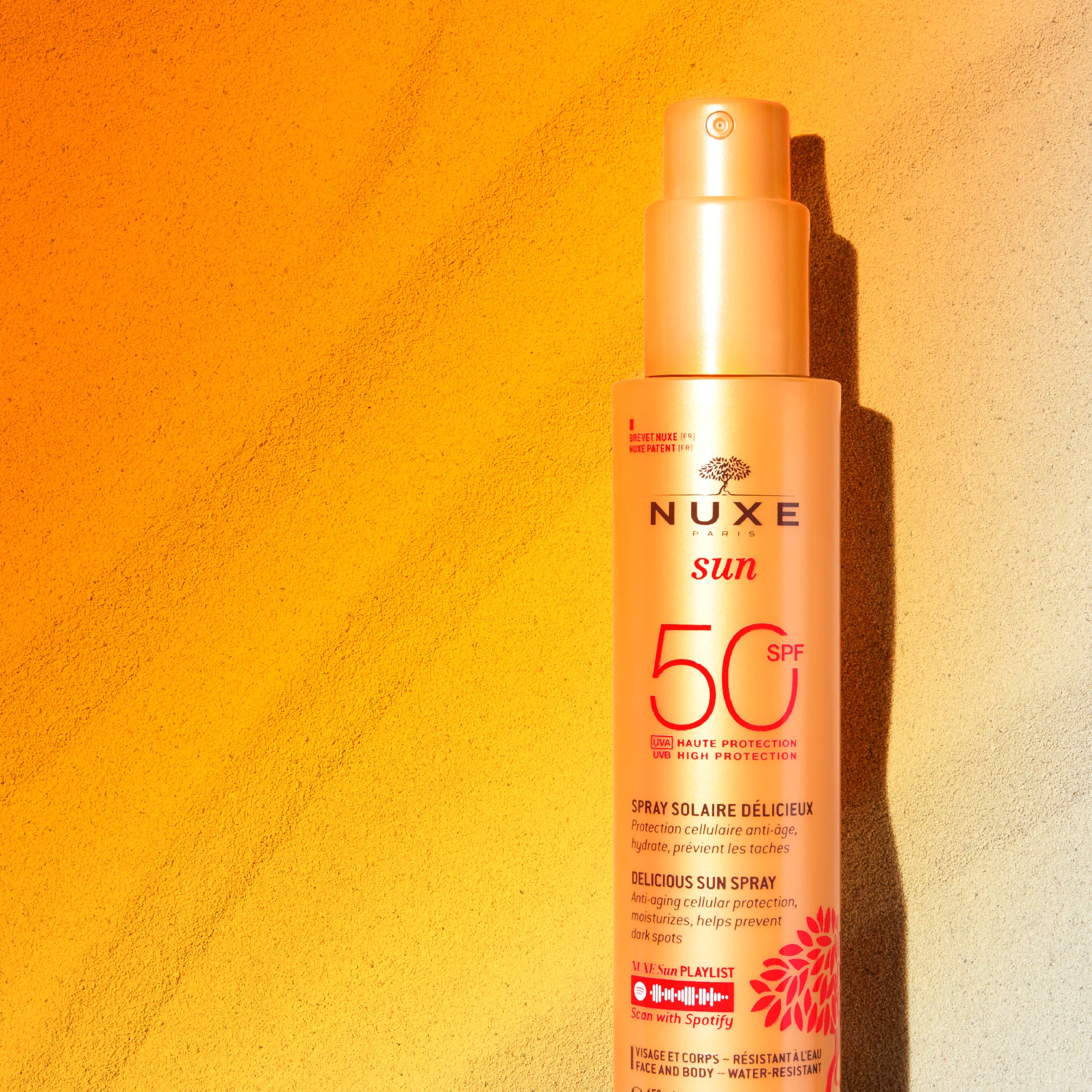 Lapte solar spray față și corp SPF50 - Spray solar de corp cu protecție ridicată, Cremă de protecție solară pentru față cu protecție ridicată, Lapte solar de corp cu protecție ridicată.