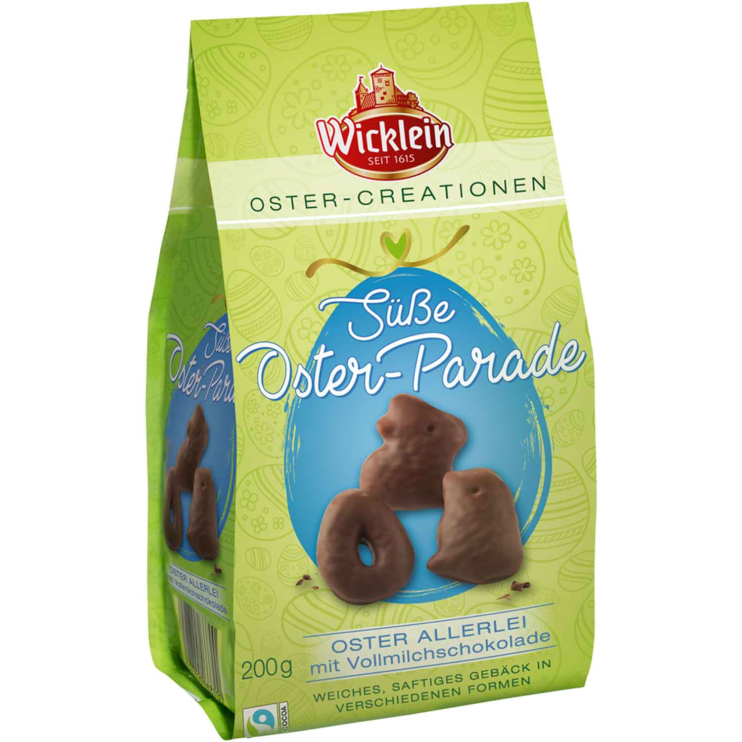 Wicklein Süße Oster-Parade Oster-Allerlei Vollmilchschokolade 200g