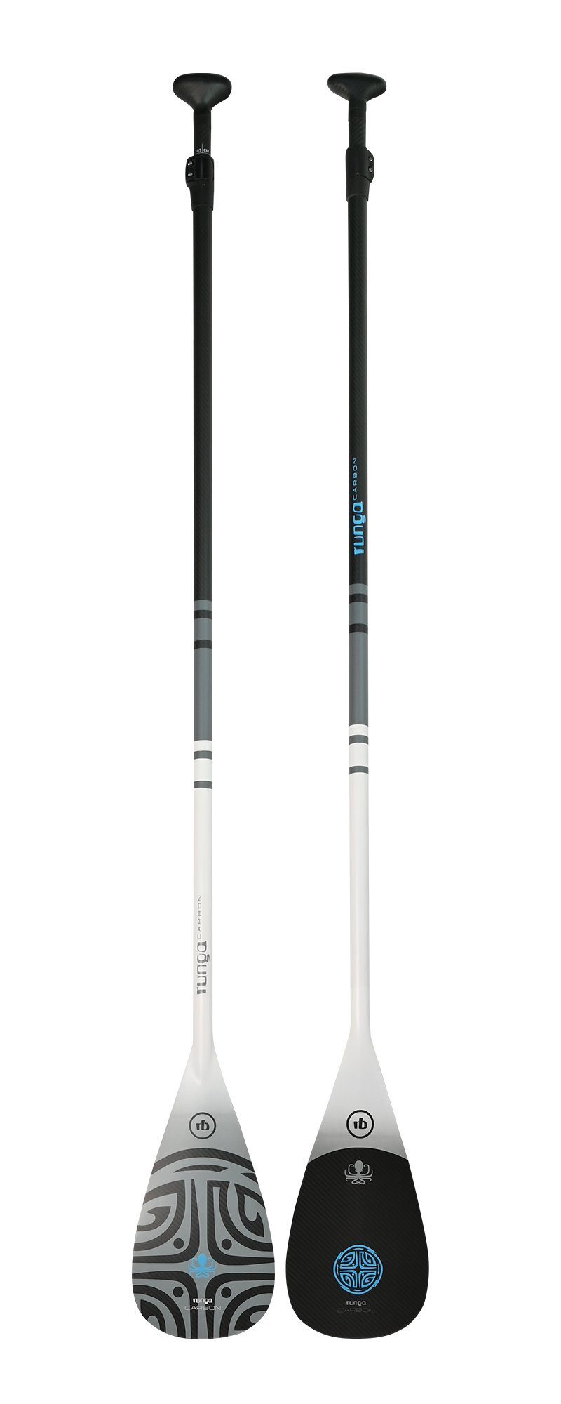 Runga-Boards High Performance Carbon Vario-Paddel Stand Up Paddling SUP SUP-Paddel, (Runga High Performance Carbon Vario-Paddel, 1-St), Carbon Paddel