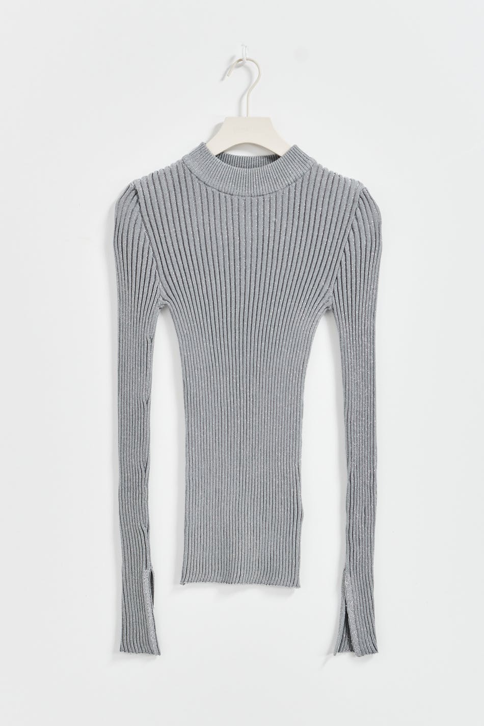 Knitted lurex top