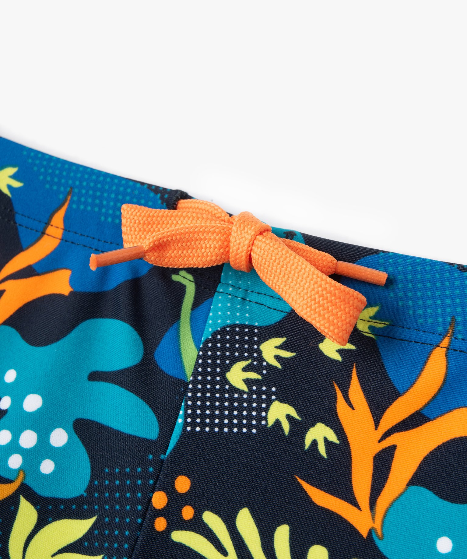 Shorty de bain Garçon à motif feuillage imprime | GEMO