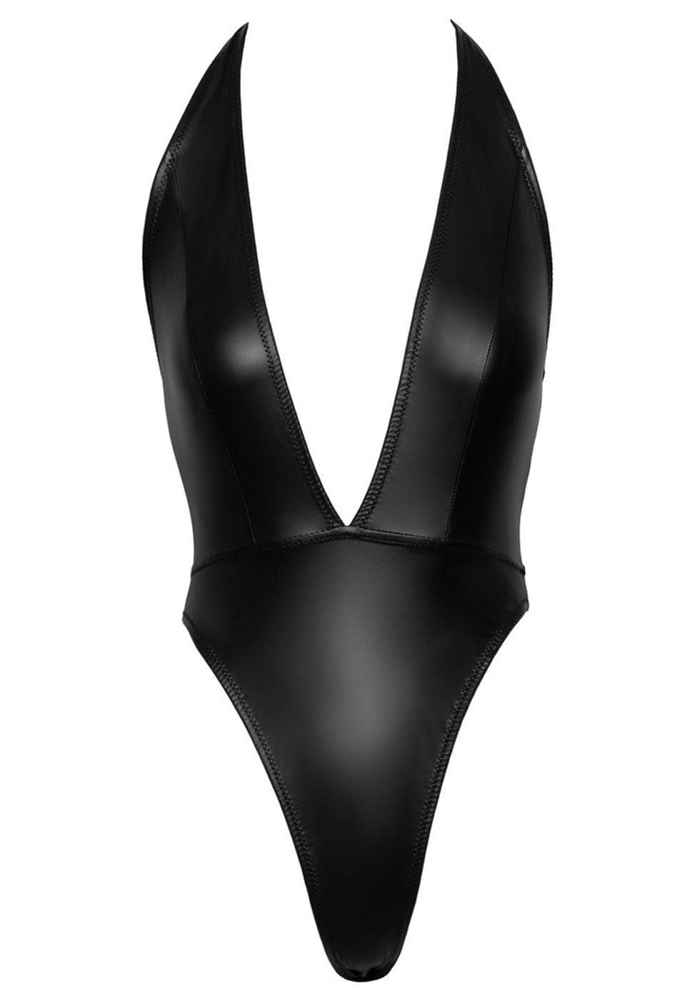 Cottelli Collection Stringbody Wetlook Body - schwarz