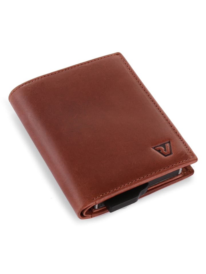 Roncato Iron Kreditkartenetui RFID Leder 10 cm in marrone günstig kaufen onesize