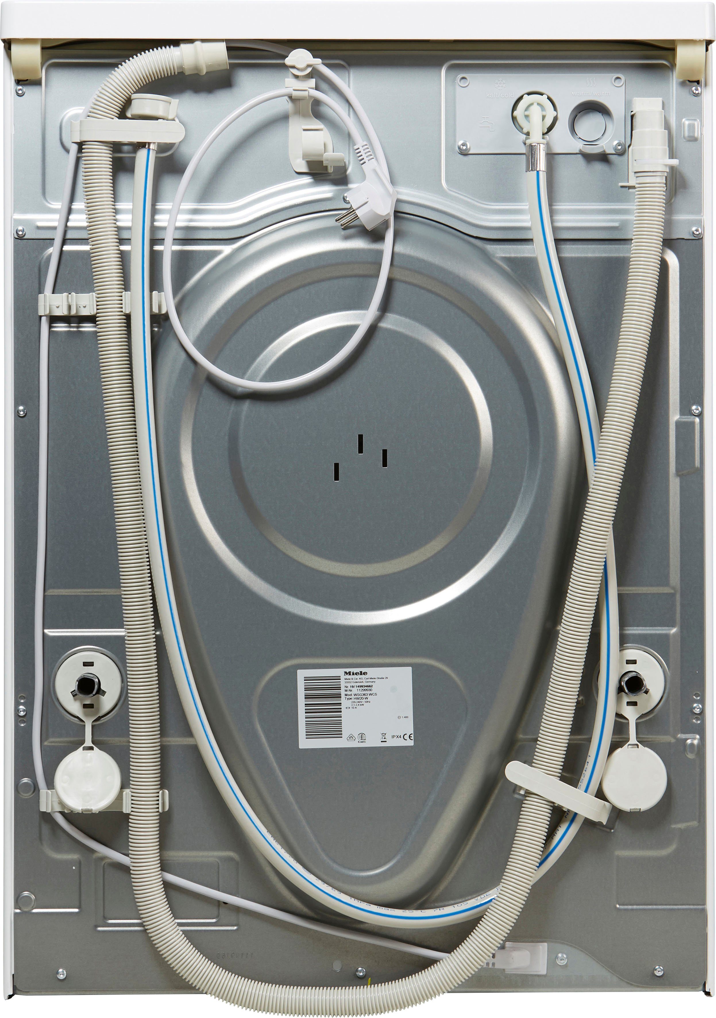 Miele Waschmaschine WSG363 WCS PWash&9kg, 9 kg, 1400 U/min, SingleWash für Einzelteile